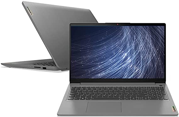 Notebook Lenovo Ultrafino IdeaPad 3 Ryzen 5 5500U 8GB 256GB SSD Linux 15.6