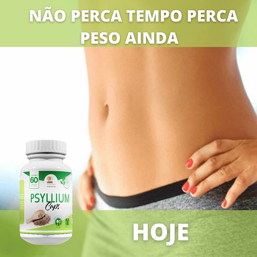 Psyllium Caps - Emagrecedor potente