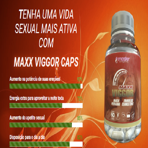 Maxx Viggor - Caps Maca Peruana e Tribullus Terrestris