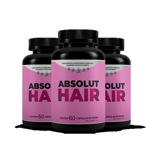 Absolut Hair Volume e Brilho para seus cabelos