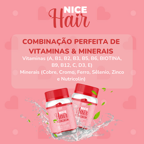 Nice Hair Caps - Vitamina Capilar