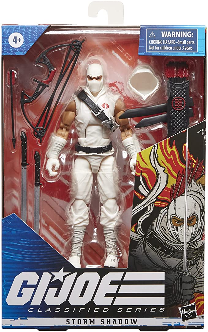 Boneco G.I. Joe Classified Series, Figura de 15 cm e Acessórios - Storm Shadow - F4019 - Hasbro