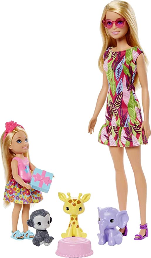 Barbie Dreamhouse Adventures Chelsea & Animais da Selva