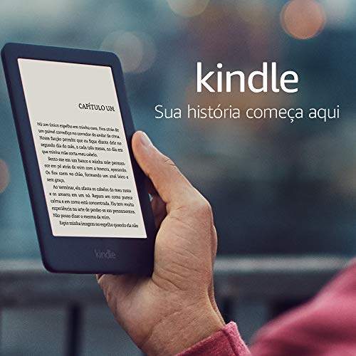 Kindle 10a. geração com bateria de longa duração - Cor Preta