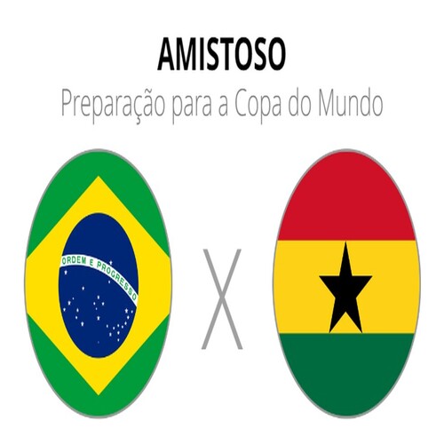 Em amistoso antes da Copa, Brasil joga contra Gana